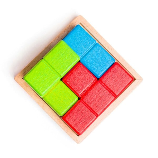 Bigjigs Toys Lock-a-Cube