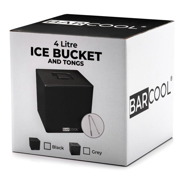 Subcold Barcool 4L Ice Bucket - Square Black