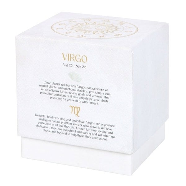 Serano Virgo Sandalwood & Patchouli Gemstone Zodiac Candle