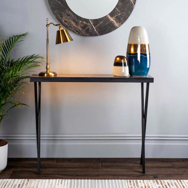 Pagazzi Lighting Brito Marble Console Table