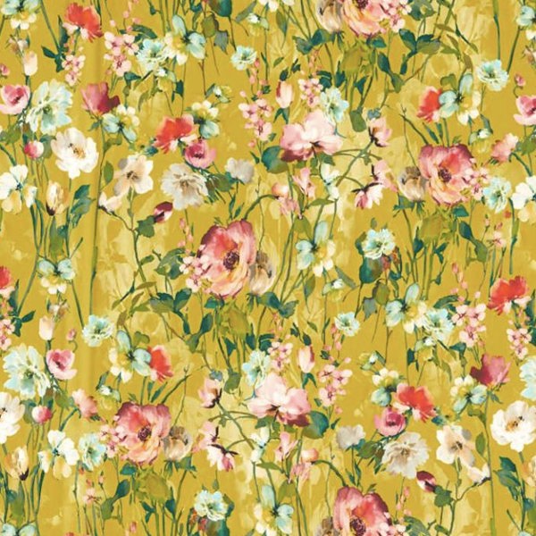 Love Frankie Woodstock honey fabric