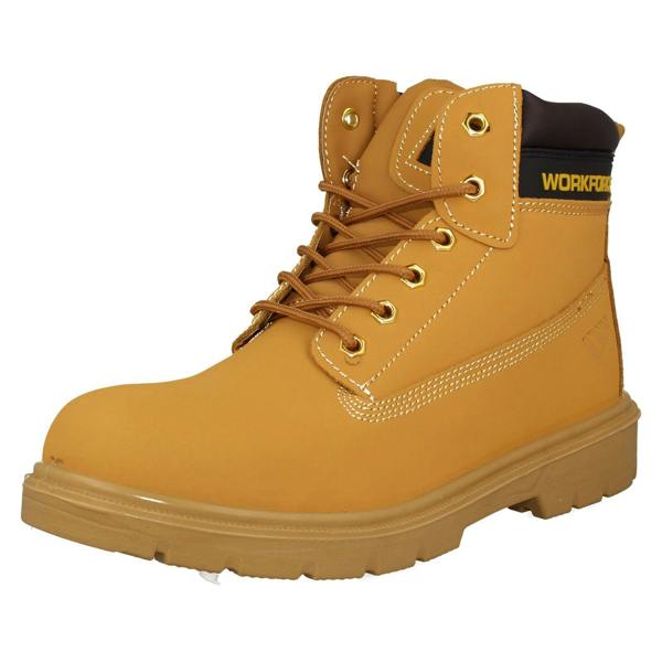 Workforce Mens Workforce Steel Toe Cap Lace Up Safety Boots WF301/302