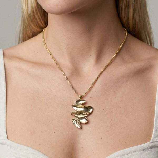 Uchi & Soto Kin Sculptural Pendant Necklace