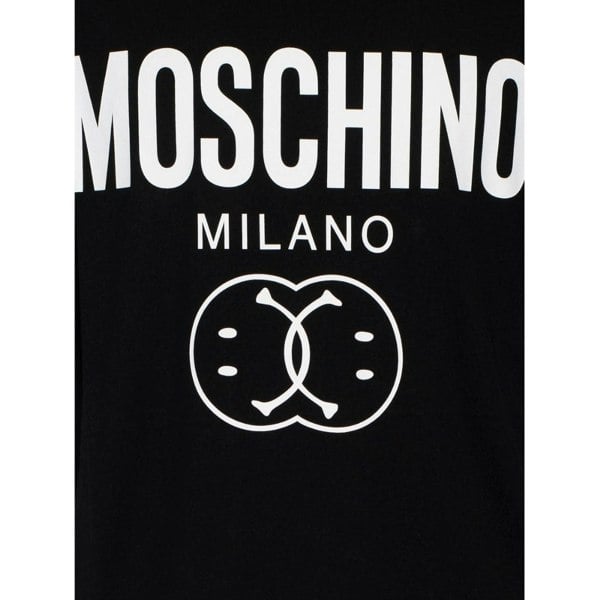 MOSCHINO 222ZRJ07259041 1555 BLACK T-SHIRT MALE S