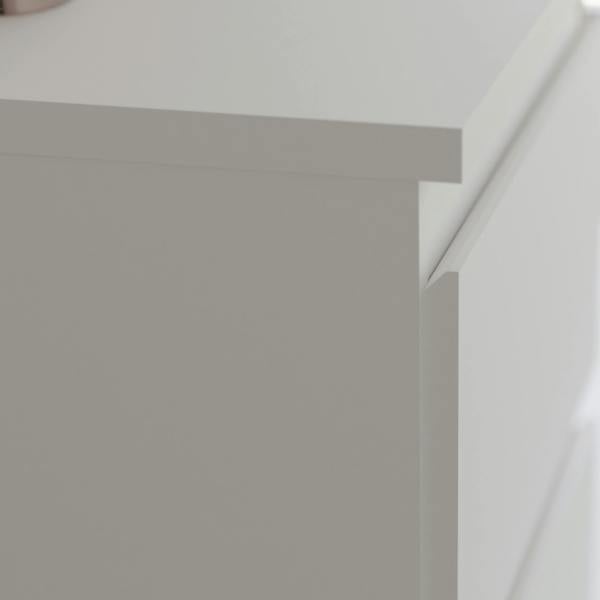 Edmore 6 Drawer Wide Chest in White