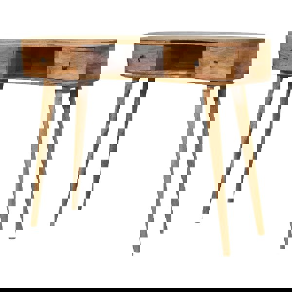 Artisan Furniture Oak-ish Wave Writing Desk
