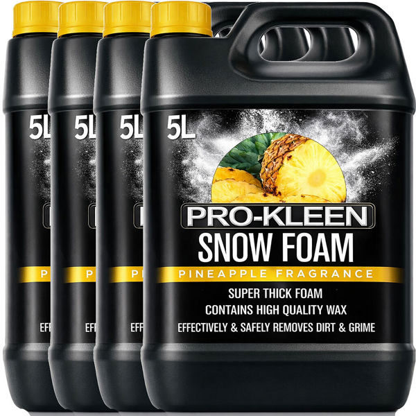 ProKleen Pro-Kleen Snow Foam- pH Neutral, Super Thick and Non-Caustic. 20L Pineapple Fragrance