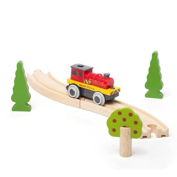 Bigjigs Rail Mighty Red Loco (Battery Operated)