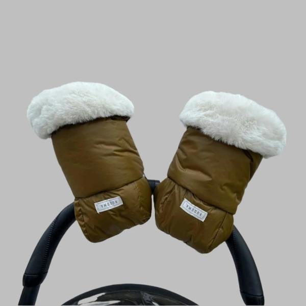Pram Gloves - Greenwich Green