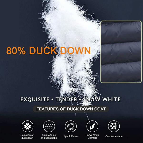 Anniou Duck Down Heated Jacket