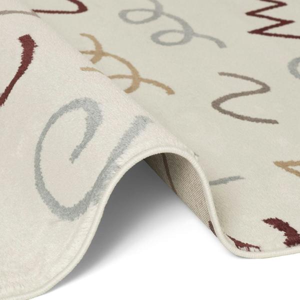 Adventures Kids Rug Fiete Cream Multicolor Underfloor heating Rug