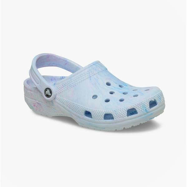 Crocs 211583 MARBLED Oxygen Swirl Clogs   in  Blue