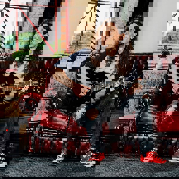 3rd Avenue Full Size Cutaway Electro Acoustic Guitar Pack Black Acoustic Guitars#Colour_Black