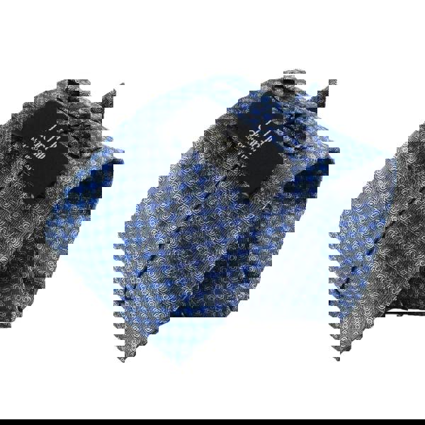 Dunhill woven silk tie in a hexbolt pattern