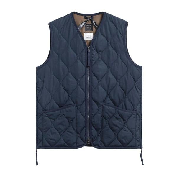 TAION Military V Neck Ripstop Down Vest