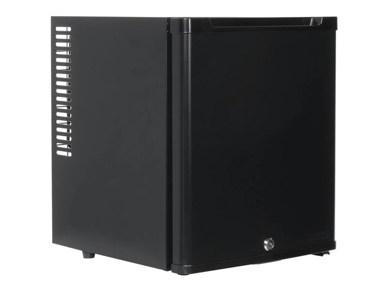Corby Eton 20L Lockable Minibar in Black - UK Plug