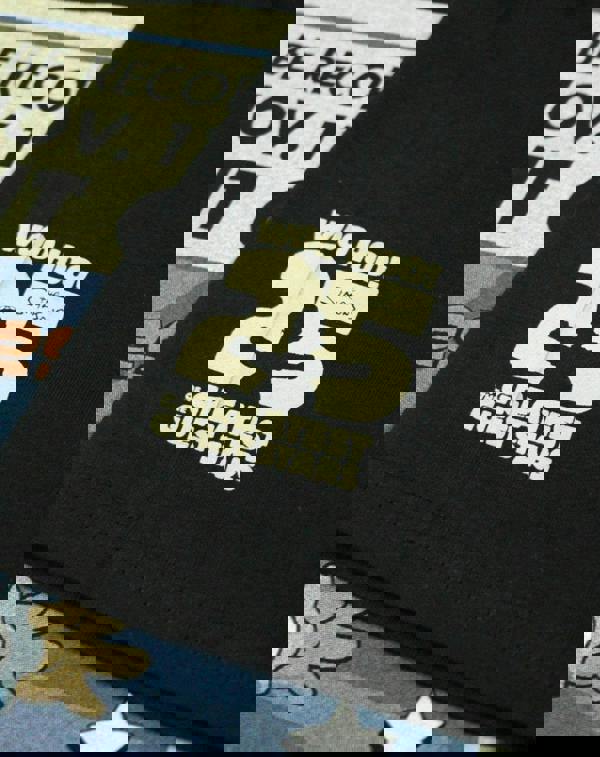 The Simpsons Mens Black James Brown Short Sleeved T-Shirt