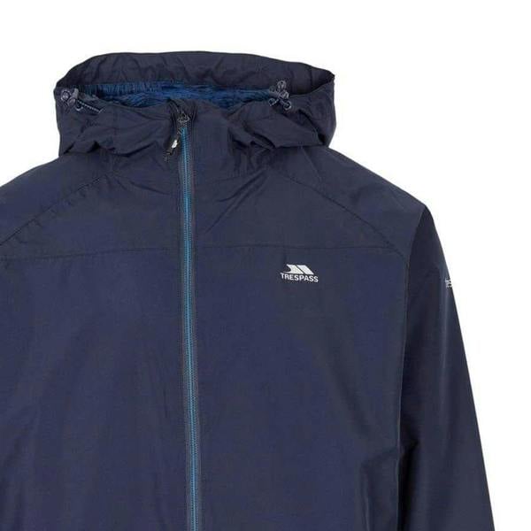 Trespass Mens Tarrant Waterproof Jacket - Navy - 