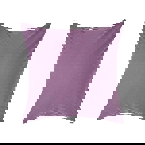 HOMESCAPES Crisp & Cool 200 TC Egyptian Cotton Percale Housewife Pillowcase, European Size