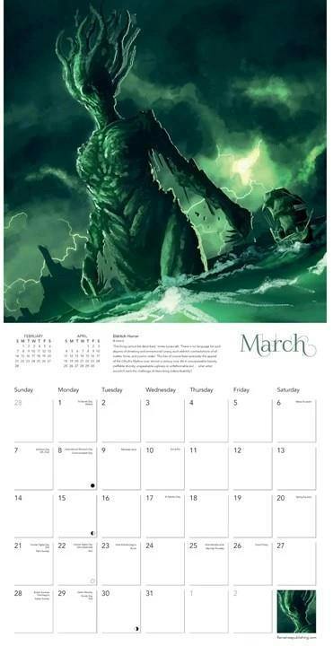 Cthulhu Calendar 2027