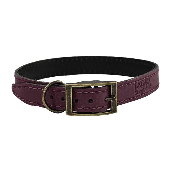 HugglePets Legacy Leather Dog Collar