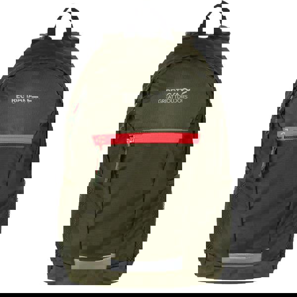 Regatta Jaxon III Backpack (10 Litres) - Cypress Green/Diva Pink - 