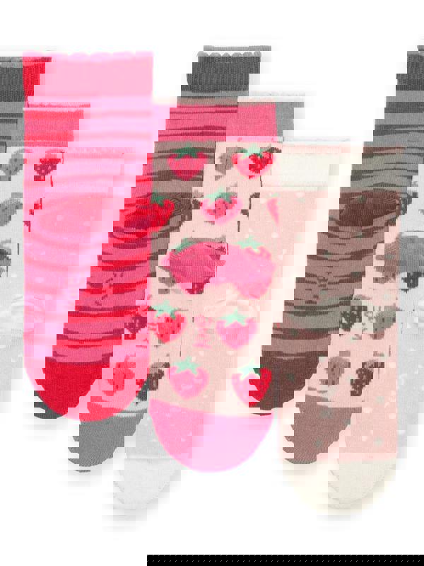 Kite Girls Organic Berry Brave Socks