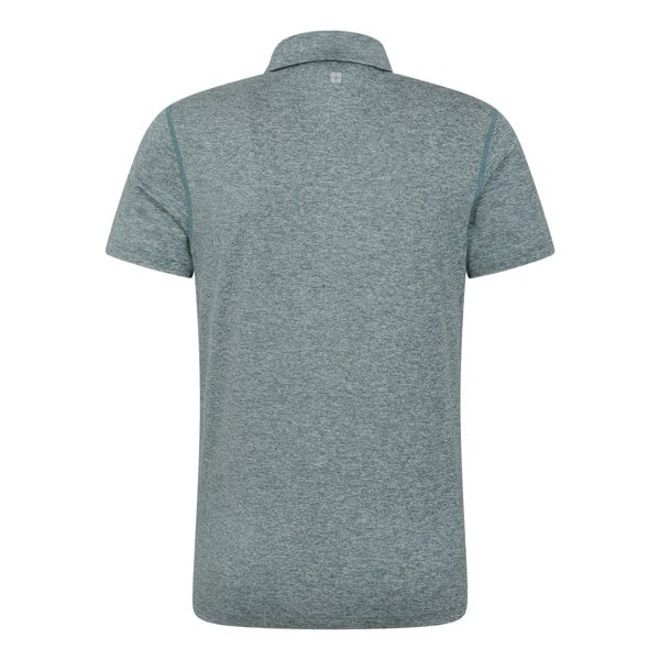 Mountain Warehouse Mens Deuce IsoCool Polo Shirt - Dark Grey