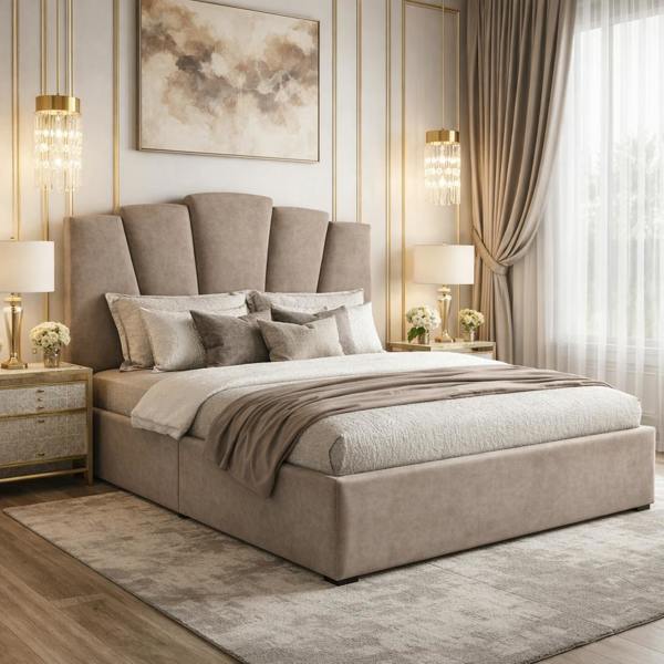 Great British Beds John Art Deco Divan Bed