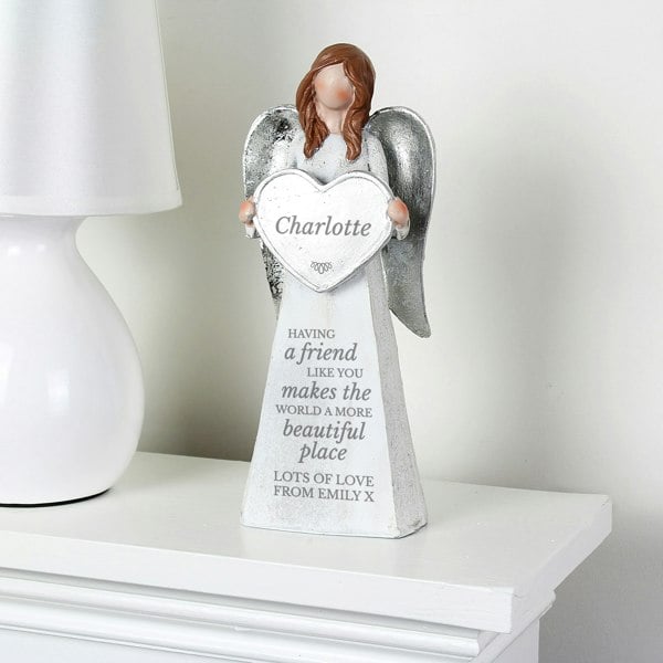 Personalised Memento Company Personalised A Friend Like You Angel Ornament