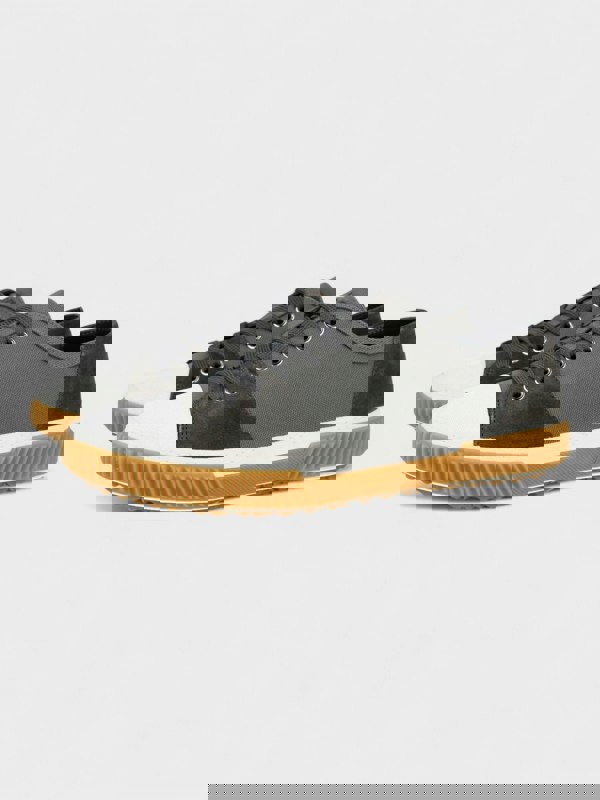 Prada Original Flat Low Trainers Grey White - Supplied FashionPrada