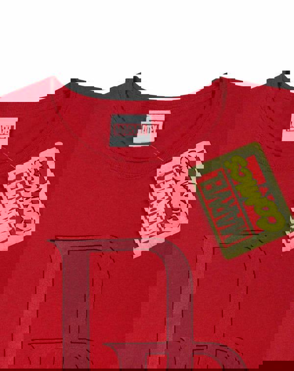 Marvel Womens Red Daredevil Short Sleeved T-Shirt