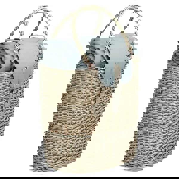 Wicker Drinks Basket