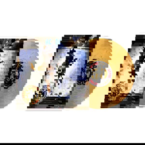 AC/DC 'Blow UP Your Video' (50th Anniversary) LP Gold Vinyl