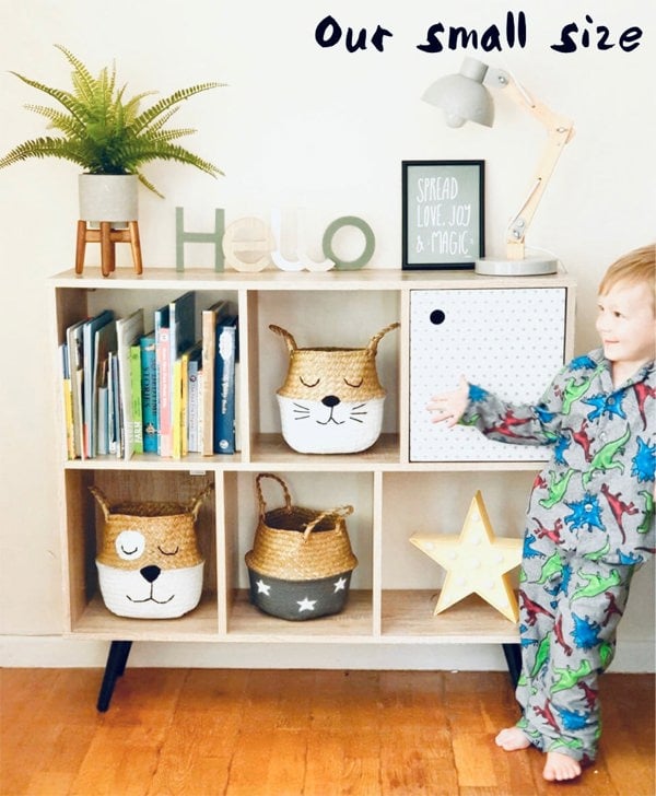 Natural Tiger Basket - Small - Bellybambino