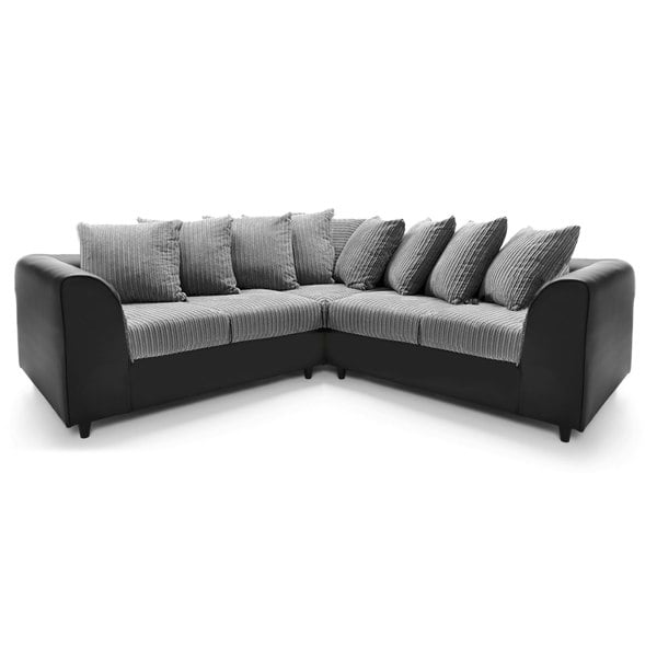 Furnishings For Less Ferguson / Luxor Full Jumbo Cord Corner Sofa