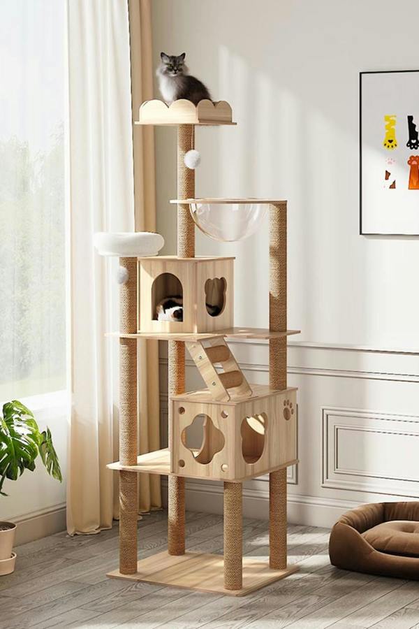 Cat Tree Cat Tower with Perches and Condo