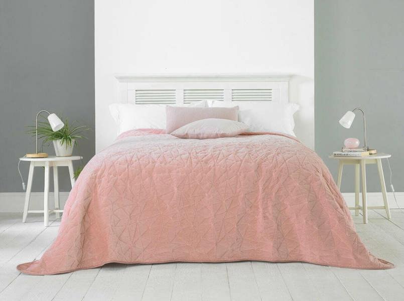 Alexa Blush Bedspread 240x260cm
