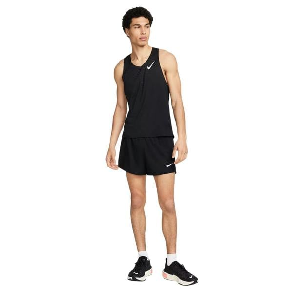 Nike Mens Aero Swift Dri-FIT Vest Top - Black/White - 
