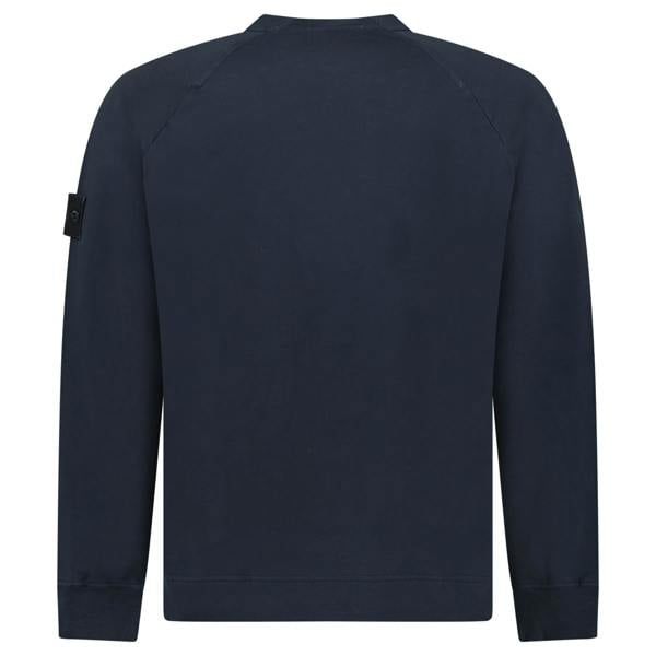 Stone Island Cotton Stretch Ghost Sweatshirt Navy - chancefashionco