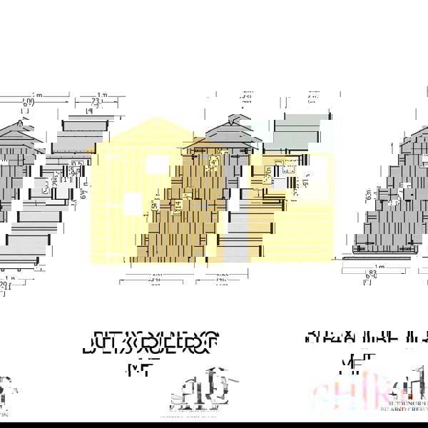 Shire Bute Shiplap Apex Double Door 4x6 12mm interlock Clad wooden Shed