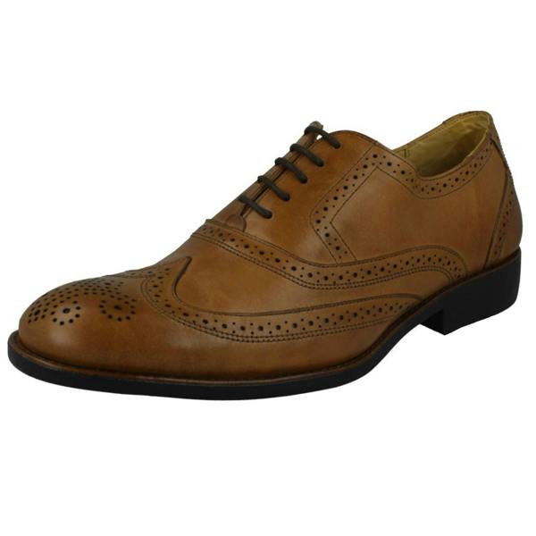 ANATOMIC Mens Anatomic Formal Lace Up Leather Brogue Shoes Charles II  808036