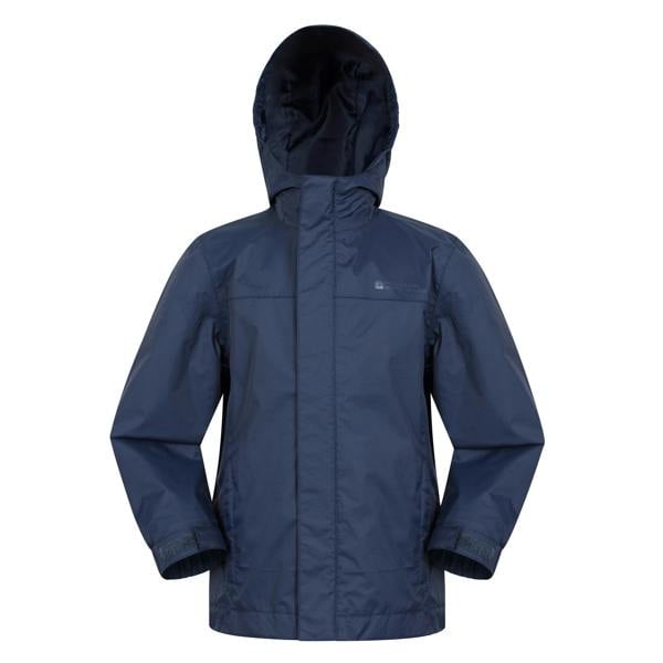Mountain Warehouse Childrens/Kids Torrent Taped Seam Waterproof Jacket - Navy - 
