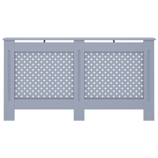 Berkfield Radiator Cover Anthracite 152x19x81 cm MDF