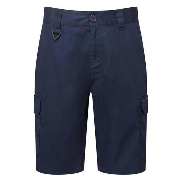 Premier Mens Work Cargo Shorts - Navy