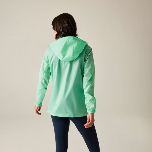 Regatta Womens Pack It III Waterproof Jacket - Ice Green