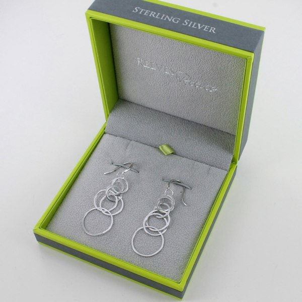 Sterling Silver Slinky Earring - Reeves & Reeves