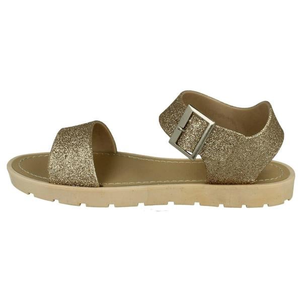 Savannah Ladies Savannah Glitter Thick Strap Sandals