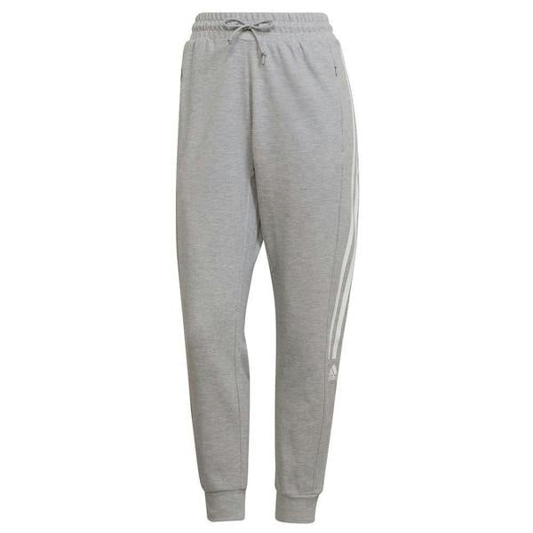 Adidas Womens/Ladies Fleece Joggers - Medium Grey - 