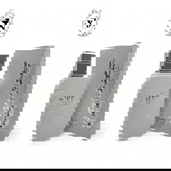 Vitesse Parfums Chase Silver Eau de Parfum bottle and packaging on a white background